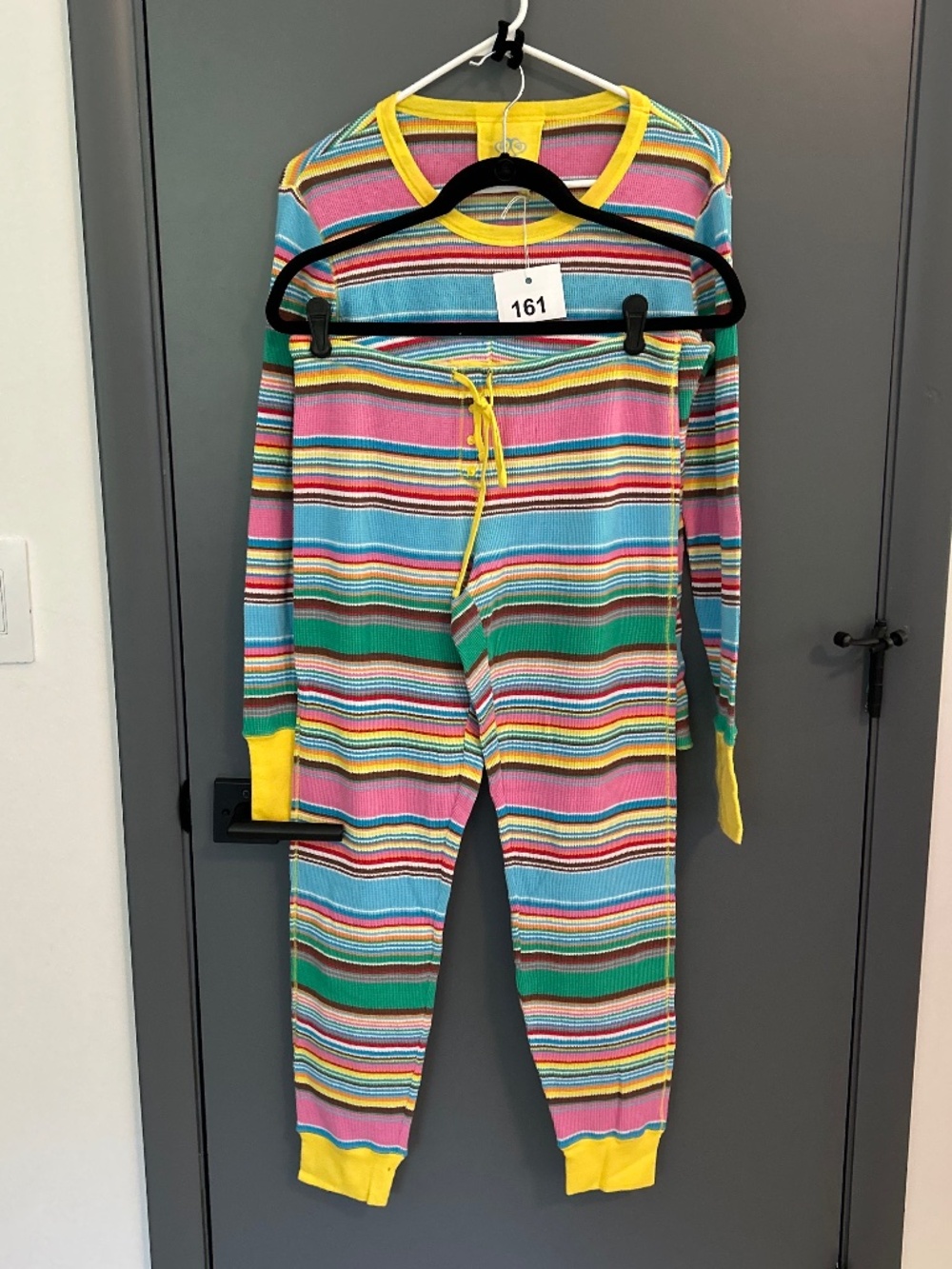 161 Victoria's Secret Striped Pajama Set